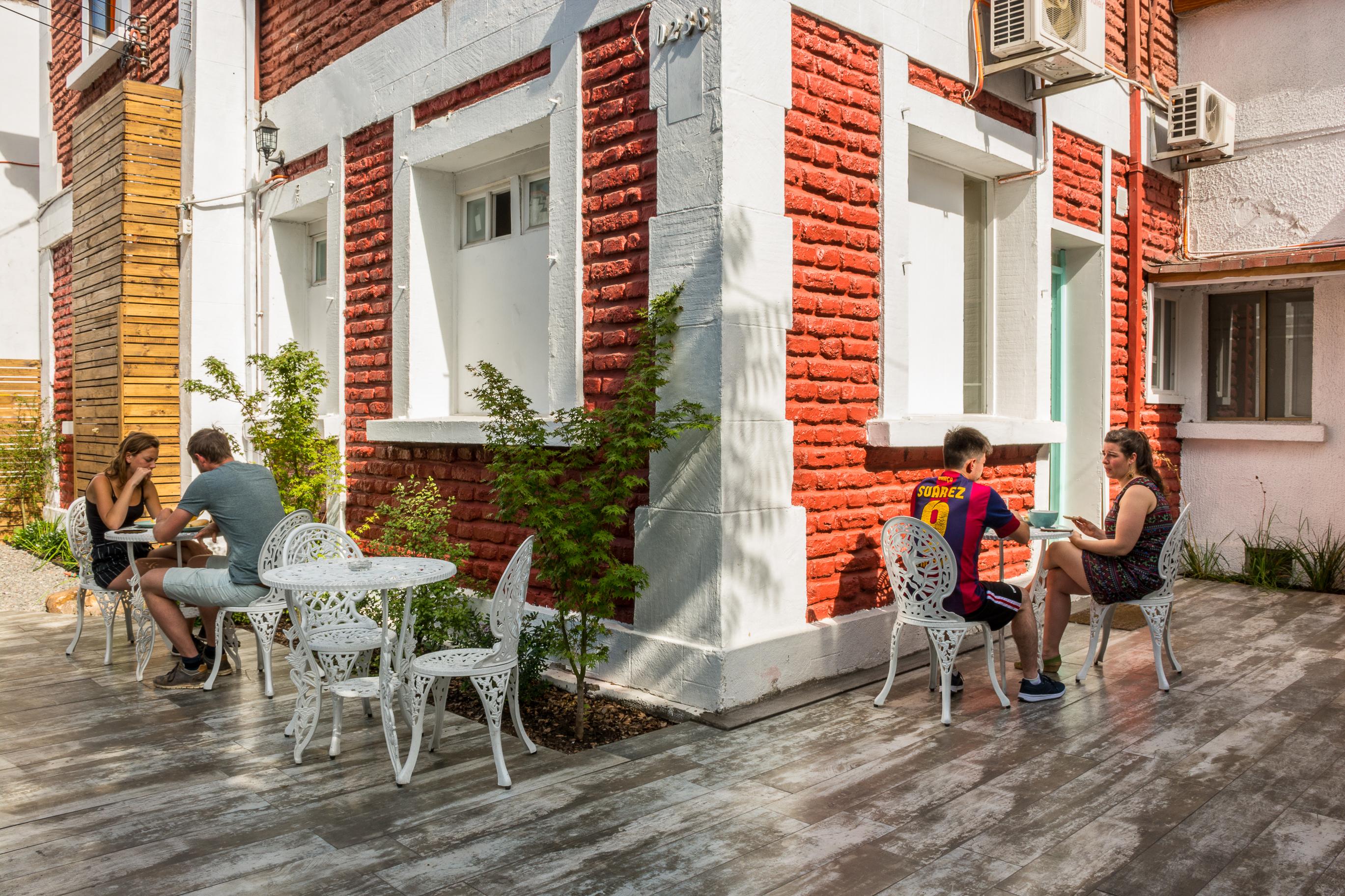 Hostal Casa Aborigen Santiago Eksteriør bilde