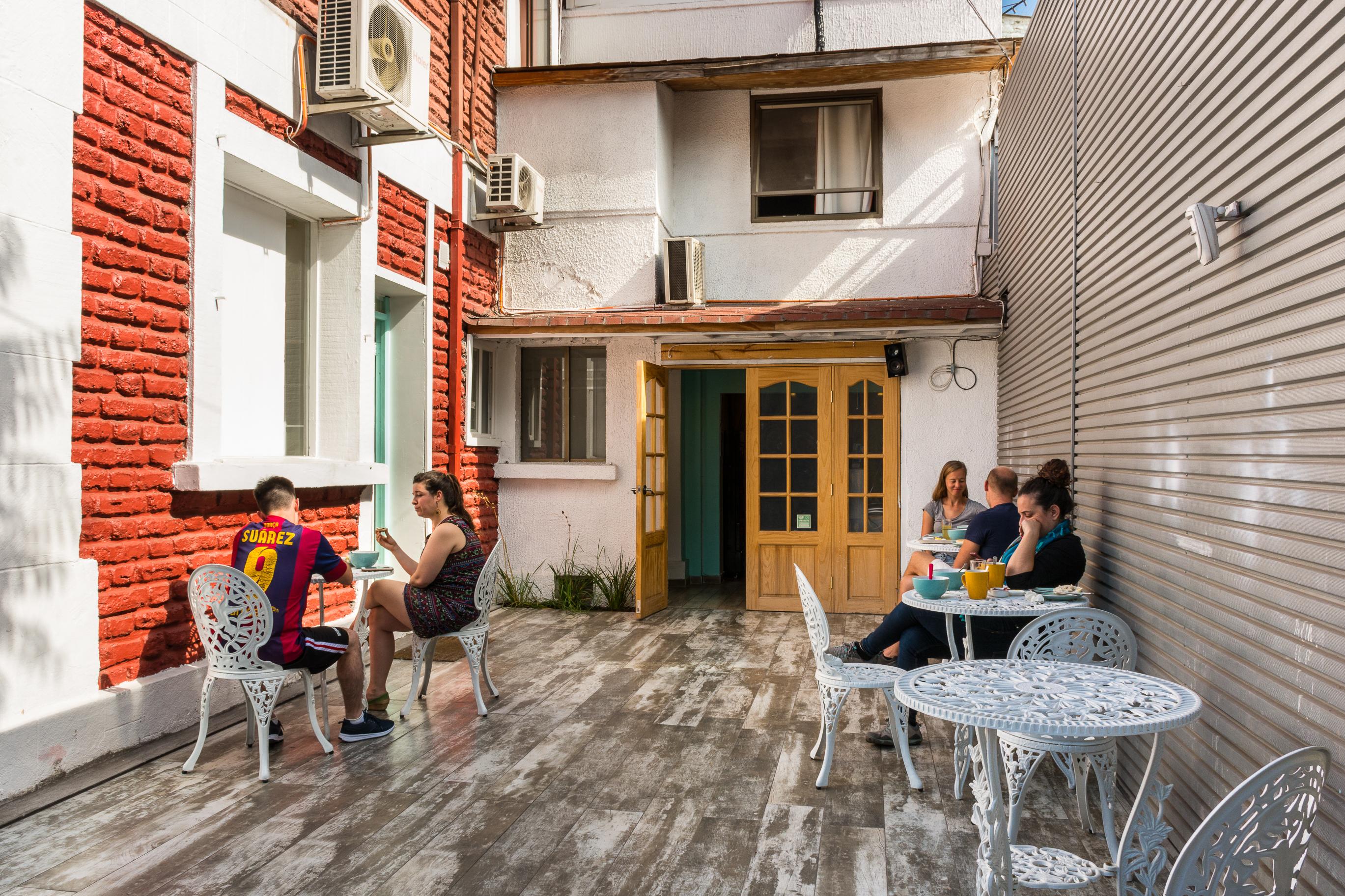 Hostal Casa Aborigen Santiago Eksteriør bilde